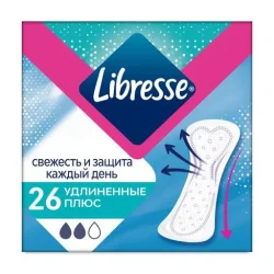 Щоденні прокладки Libresse(Лібресс) Daily Fresh Normal(Дейлі Фреш Нормал), 26 шт.