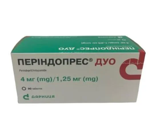 Періндопрес Дуо табл. 4мг/1,25мг №90