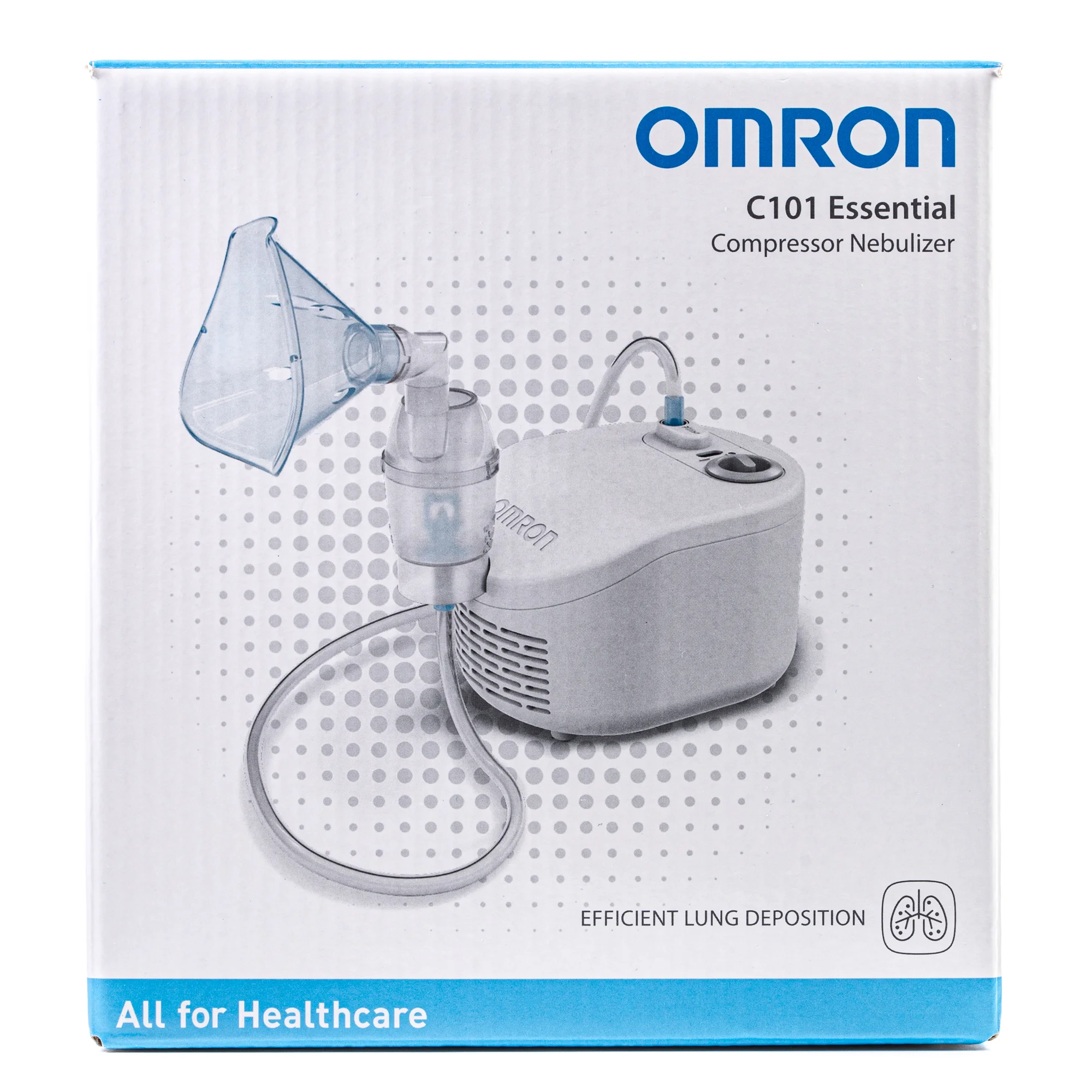 Інгалятор компресорний Omron (Омрон) модель С101 Essential (Ессеншиал) (NE-C101-E)
