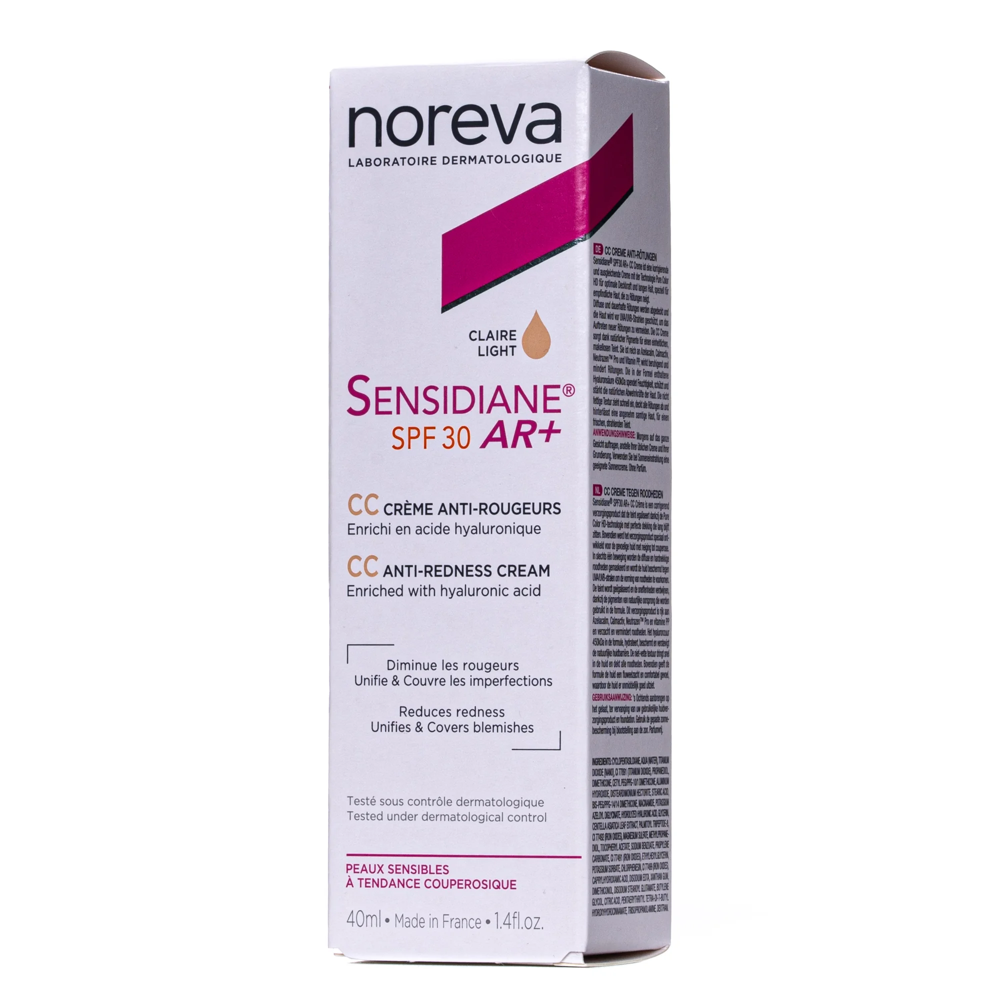 Крем для обличчя Noreva (Норева) Sensidiane AR CC-крем SPF30, 40 мл