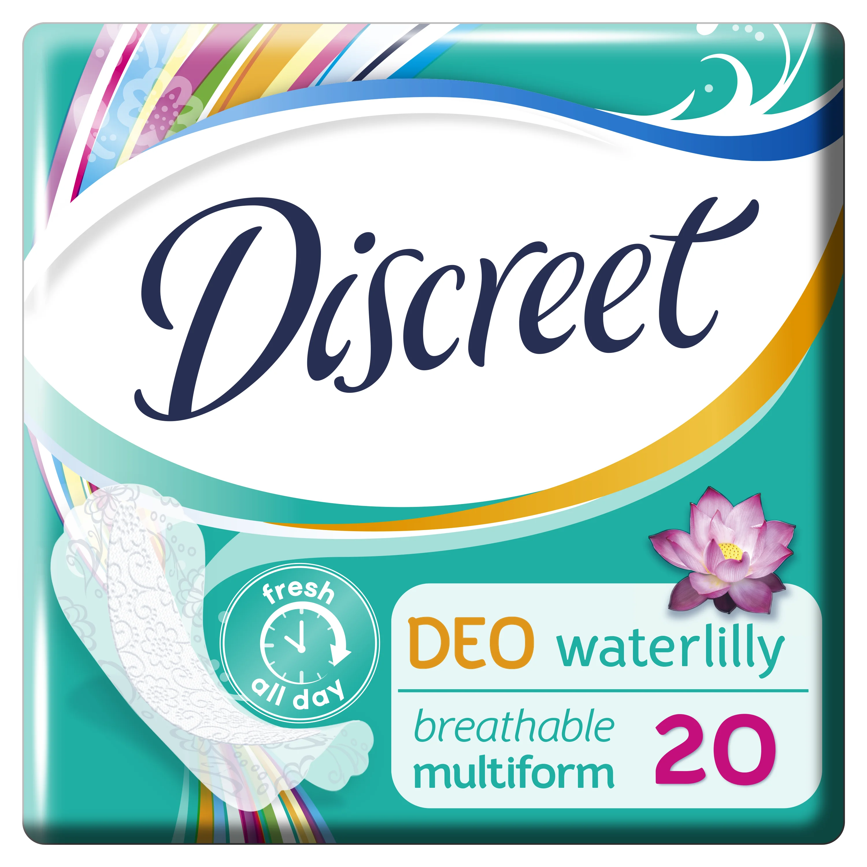 Прокладки Discreet (Діскріт) Deo Water Lily Single, 20 шт.