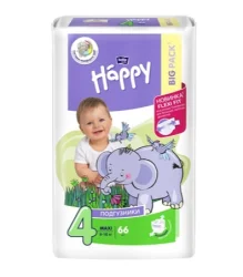 Підгузники для дітей Бела Хепі (Bella Happy) максі 4 (18 кг), 66 шт.