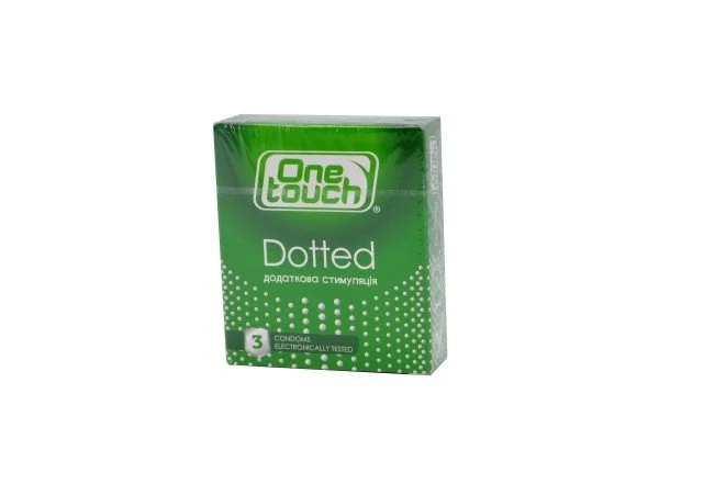 Презервативи One touch Dotted (Ван Тач Доттед), 3 шт.