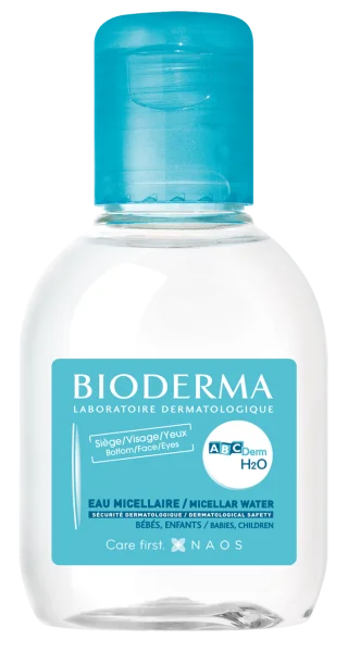Розчин міцелярний Bioderma (Біодерма) АВСDerm H2O (АБСдерм) дитячий очищуючий ультрам'якої дії, 100 мл