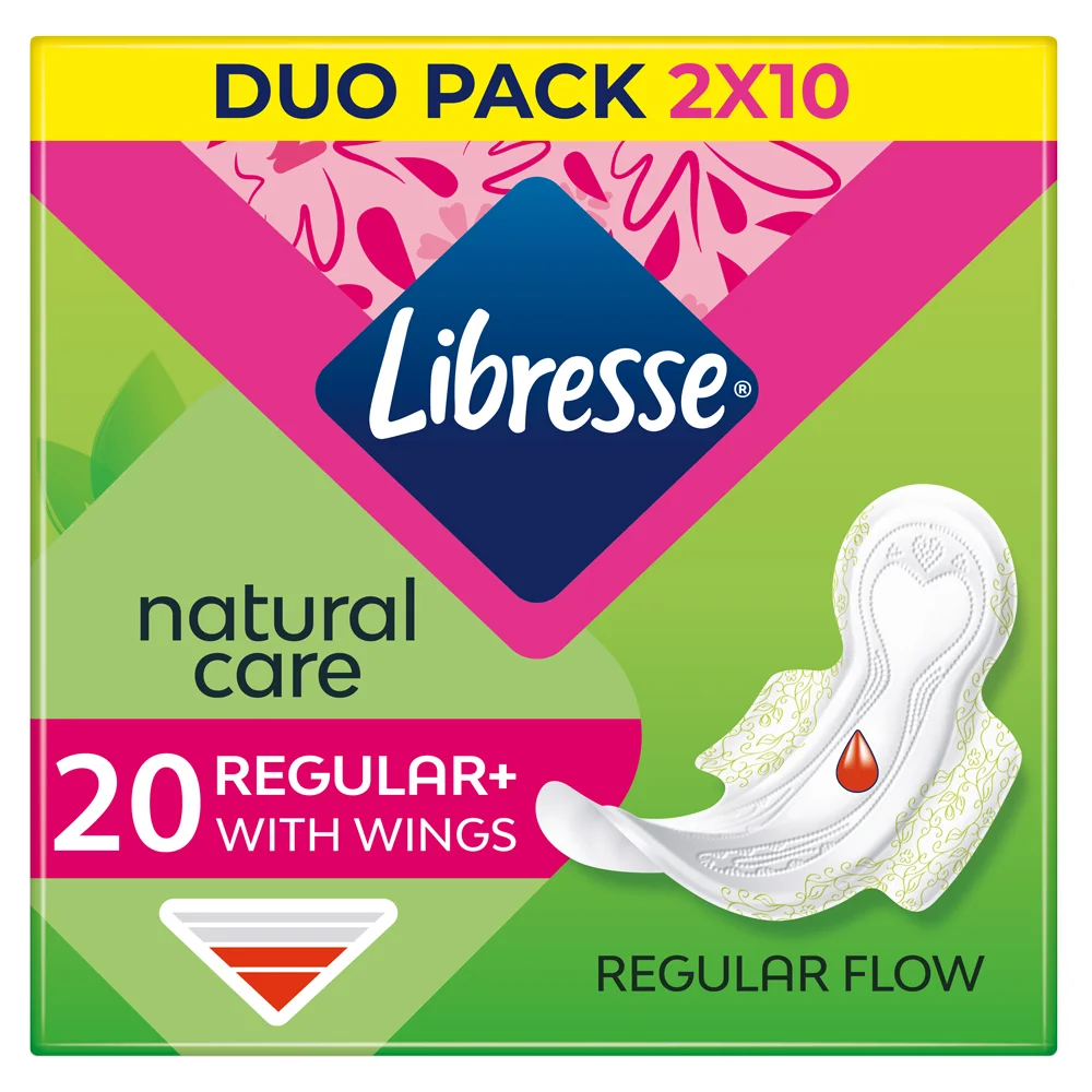Прокладки Libresse (Лібресс) Natural Care Ultra Normal, 20 шт.