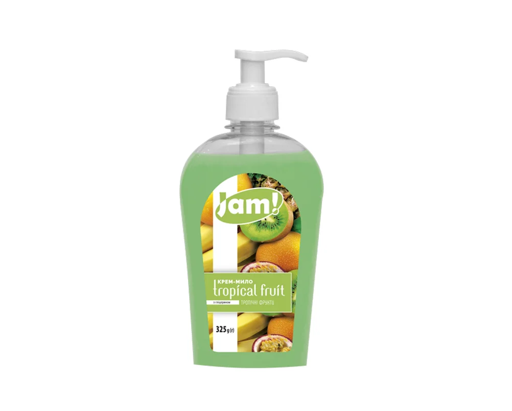 Крем мило JAM (Джам) Тропічні фрукти, 325 г