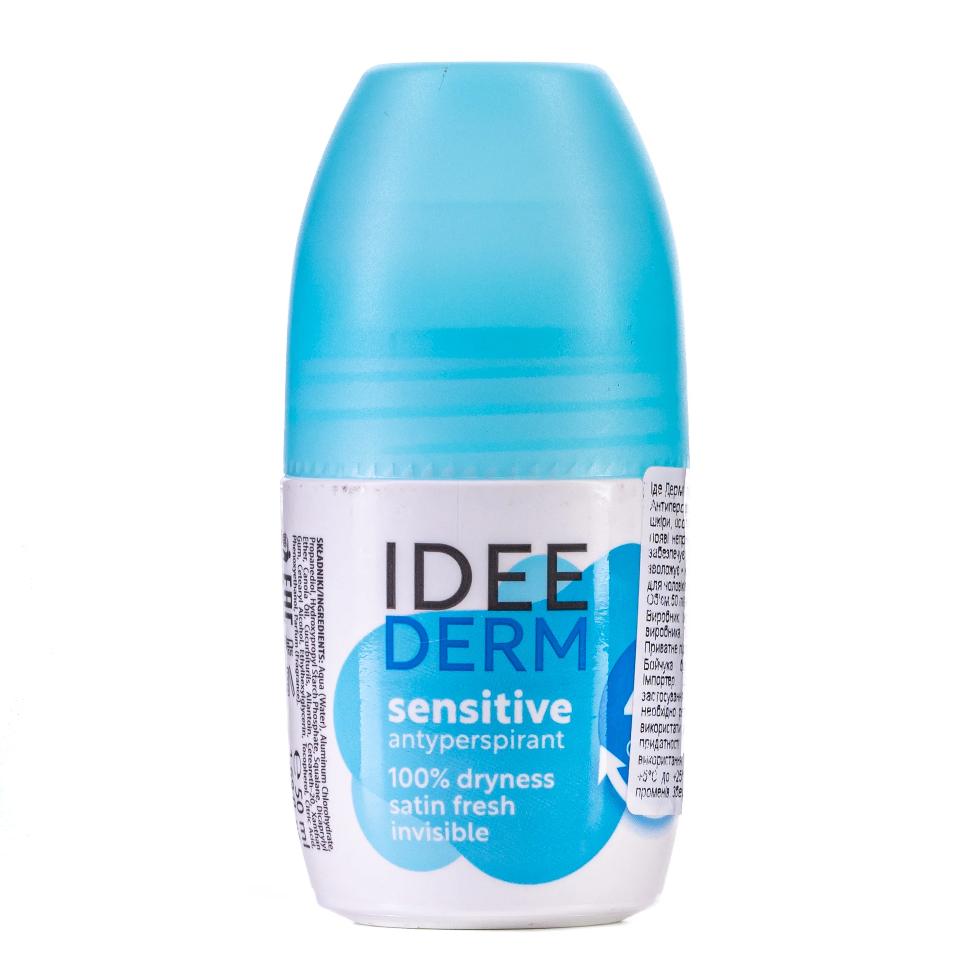 Антиперспірант Іде Дерм (Idee Derm) для чутливої шкіри, 50 мл