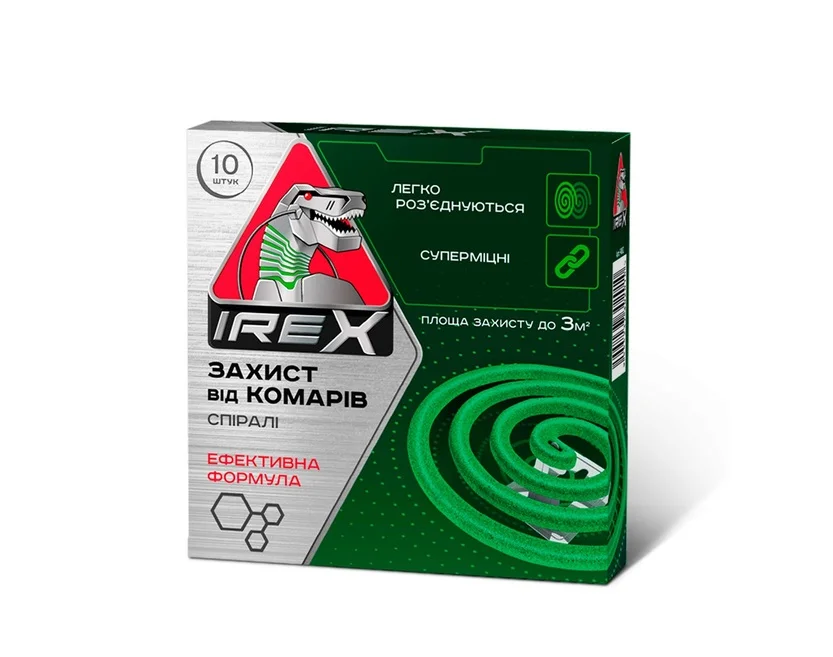 Спіралі від комарів iRex (Айрекс), 10 шт.
