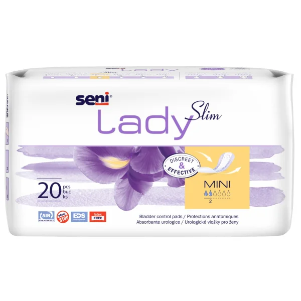 Прокладки урологические Сени Леди Слим Мини (Seni Lady Slim mini), 20 шт.