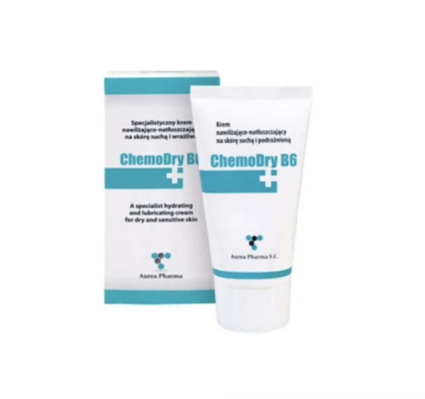 Крем для обличчя ChemoDry (ХемоДрай) B6 для догляду за сухою і чутливою шкірою, 50 мл