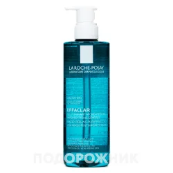 Гель-мікропілінг La Roche-Posay Effaclar (Ля Рош-Посе Еффаклар) для очищення проблемної шкіри обличчя та тіла, 400 мл