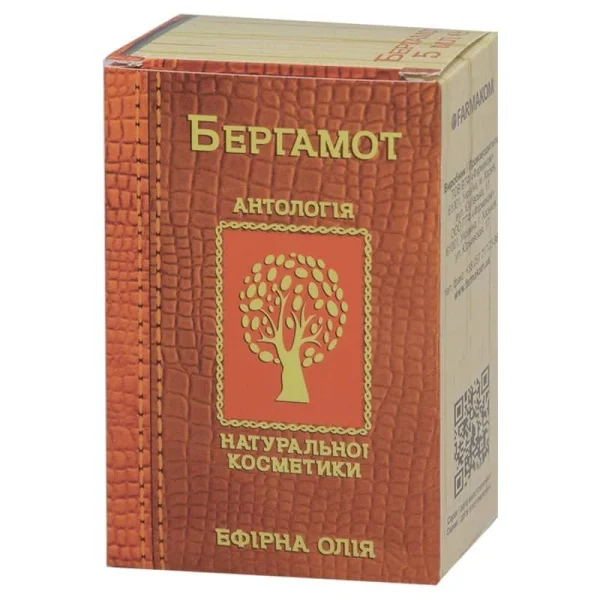 Ефірна олія бергамотова, 10 мл - Фармаком