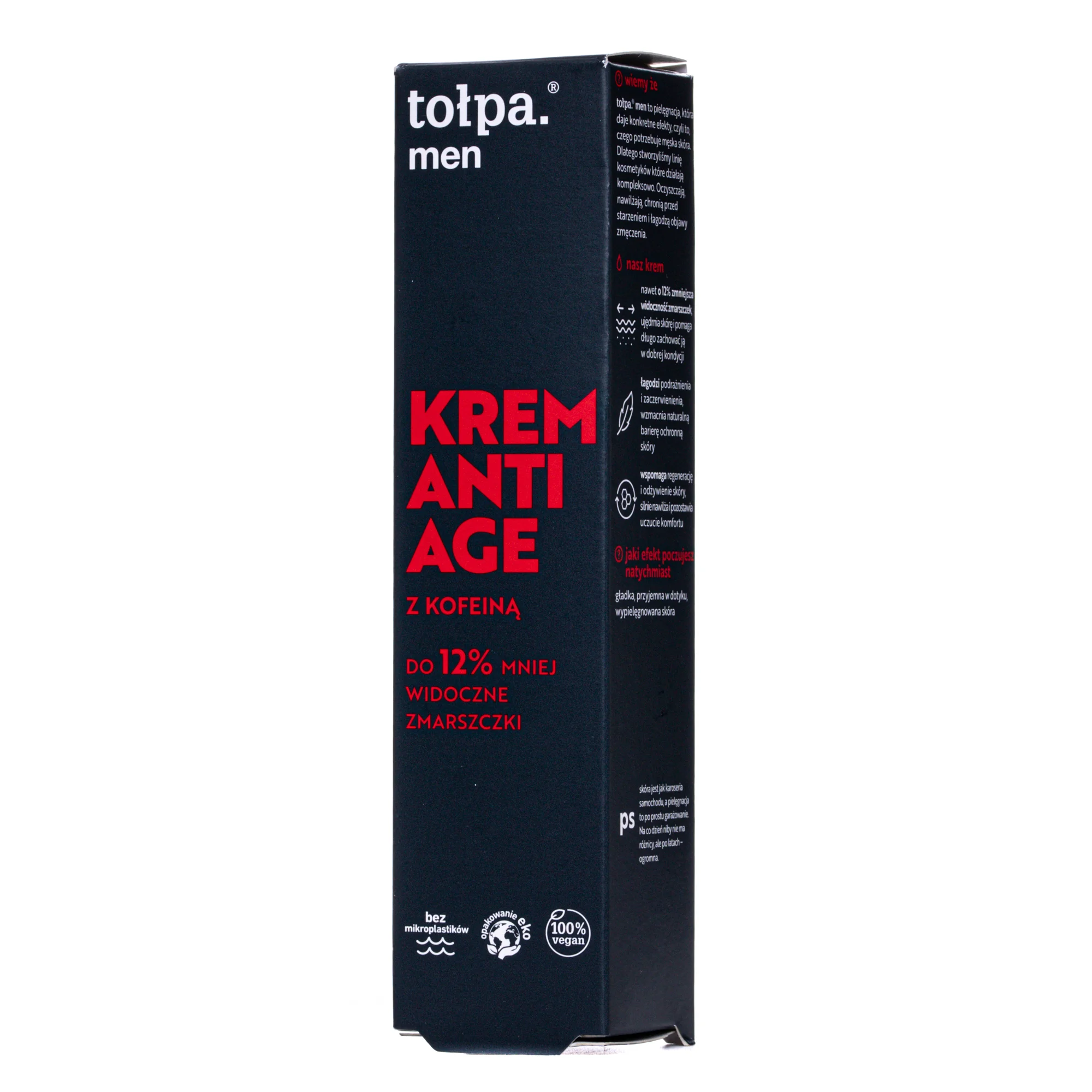 Крем Tolpa Men (Толпа Мен) проти старіння з кофеїном, 40 мл