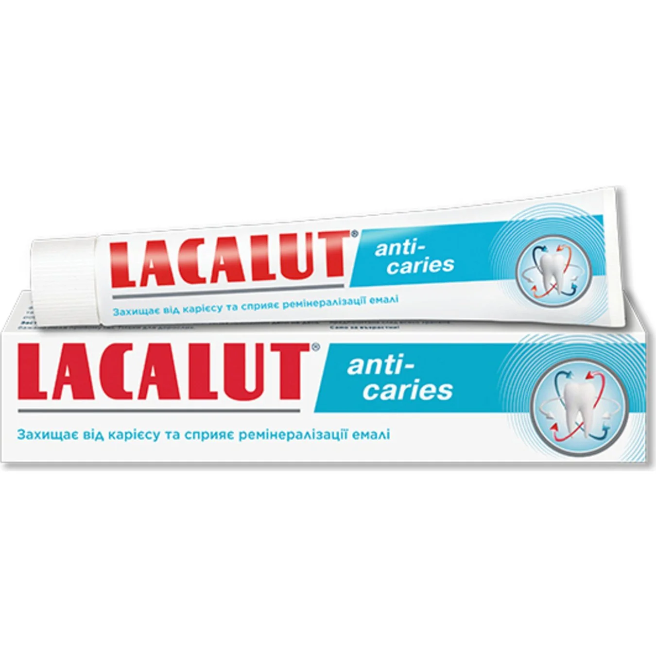 Зубна паста Lacalut (Лакалут) Anti-caries, 75 мл