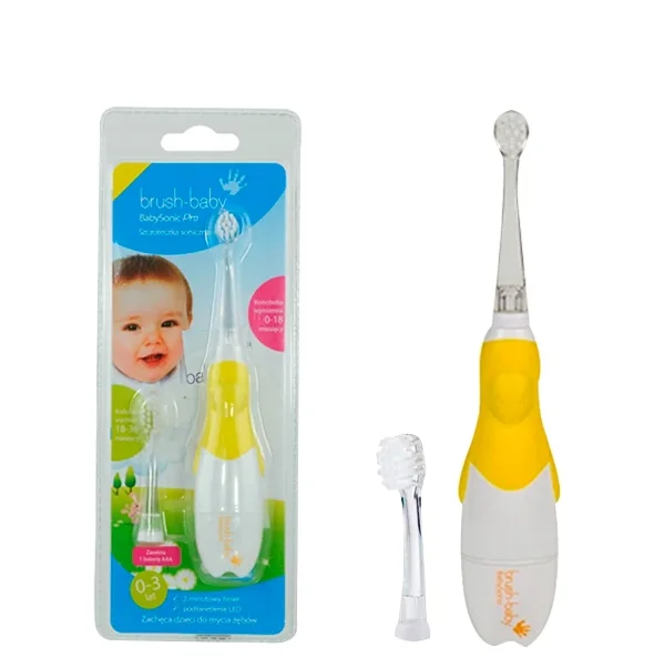 Зубна щітка електрична дитяча Браш Бебі (Brush-baby) Бебісонік 0-3 роки, 1 шт.