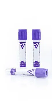 Пробірка вакуумна Вакует стерильна, 4,0 мл, ЕДТА-К3 фіолетова кришка, 1 шт.
