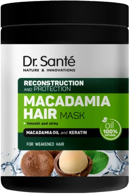 Маска для волосся Dr. Sante (Доктор Санте) Мacadamia, 1000 мл