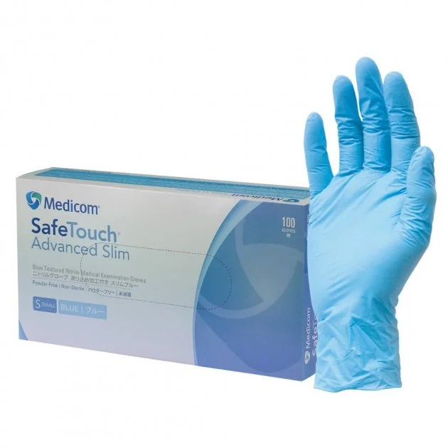Рукавиці нітрилові Medicom SafeTouch нестерильні