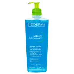 Гель для обличчя Bioderma (Біодерма) Sebium очищуючий для жирної та проблемної шкіри, 500 мл