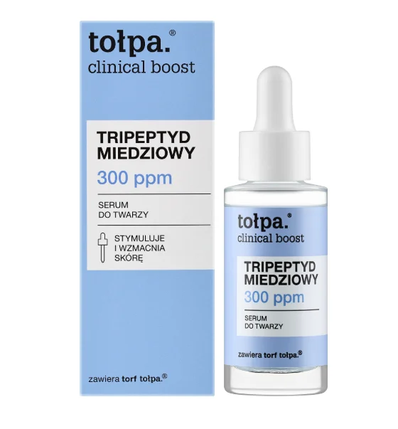 Сироватка для обличчя Tolpa (Толпа) Clinical Boost Copper Tripeptyd з трипептидом міді, 30 мл