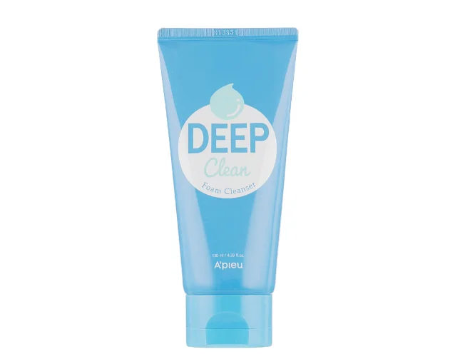Пінка для вмивання A’pieu (А Пью) Deep Clean очищуюча для вирівнювання тону, 130 мл