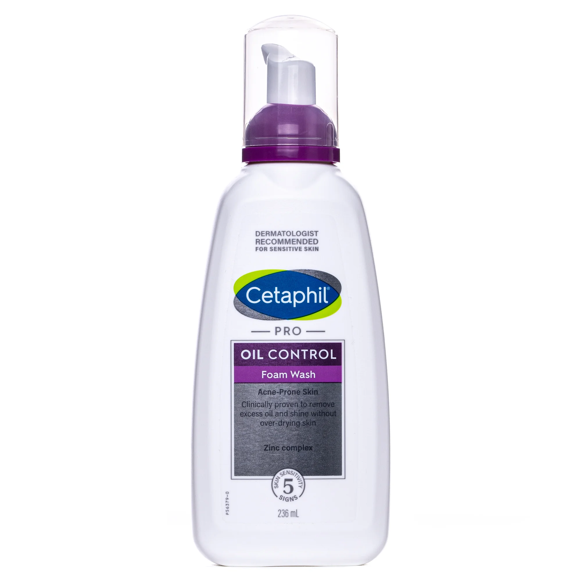 Пінка очищуюча Cetaphil (Цетафіл) Pro Oil Control для чутливої/жирної/з акне шкіри обличчя, 236 мл