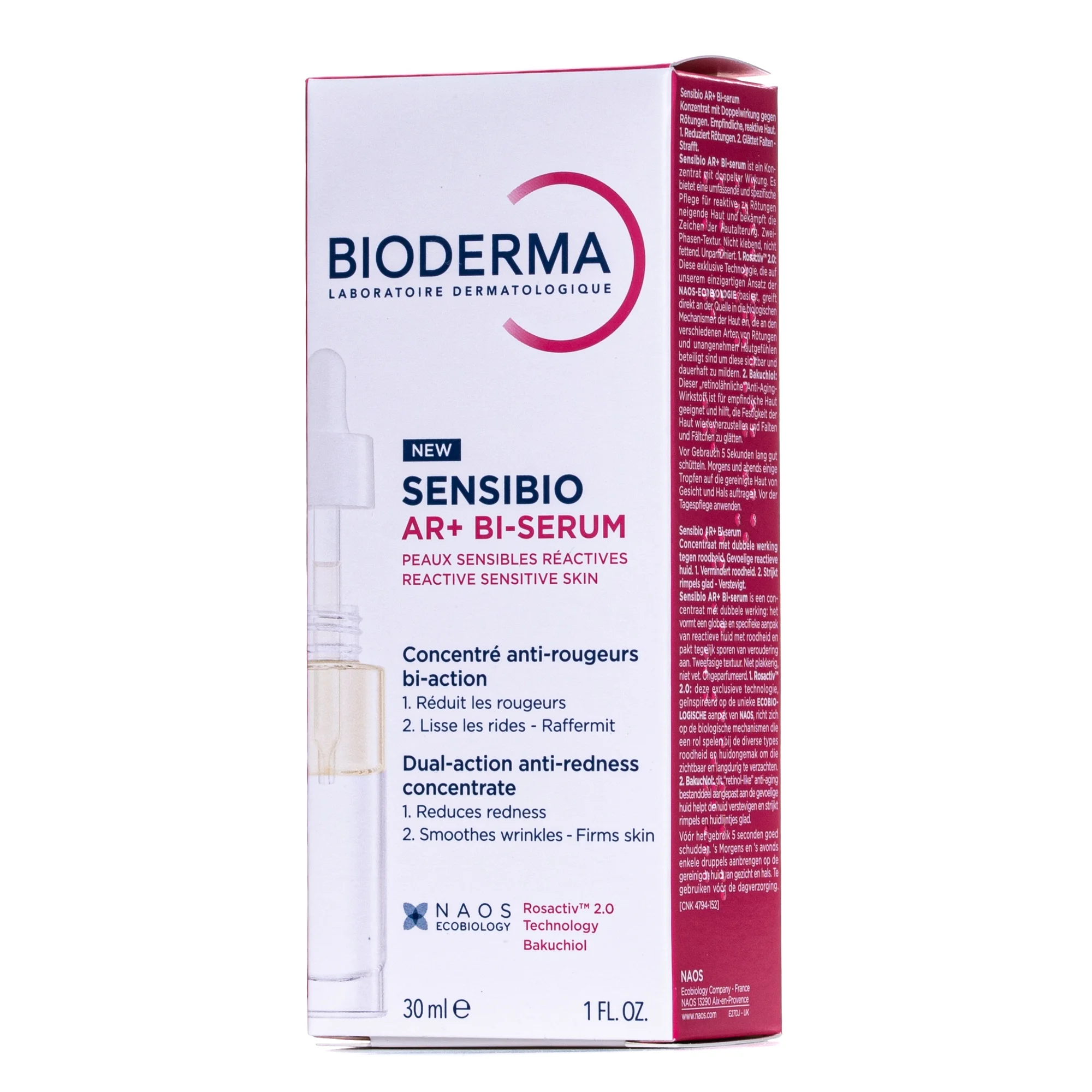Сироватка для обличчя Bioderma (Біодерма) Sensibio AR+, 30 мл