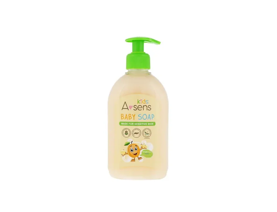 Мило рідке A-sens (А-Сенс) Kids абрикос, 300 мл
