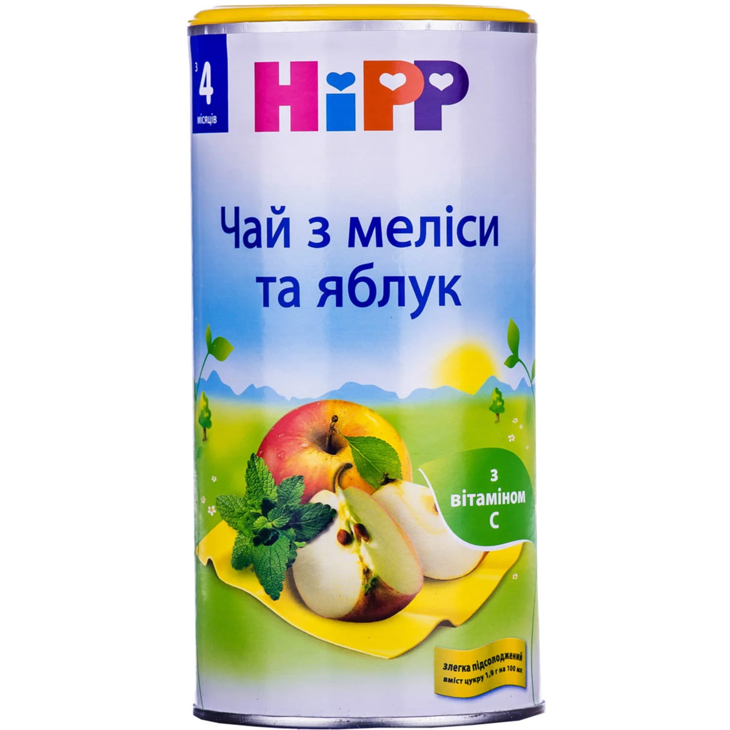 Хіпп (HiPP) чай з меліси і яблук, 200 г