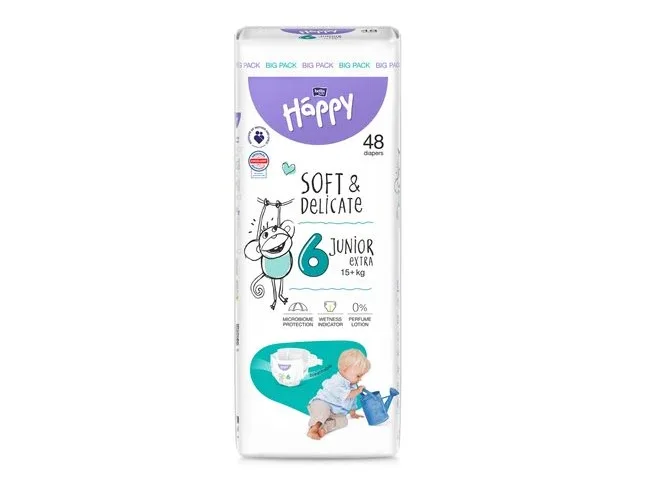 Підгузники Bella (Белла) Baby Happy Junior Extra 6 (15+ кг), 48 шт.