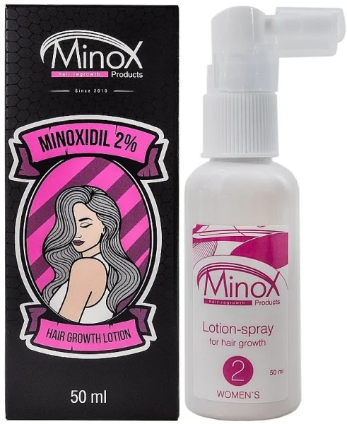Лосьон для роста волос Минокс (Minox) 2% женский, 50 мл
