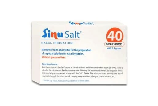 Синусалт (SinuSalt) солевая смесь, в саше, 40 шт.