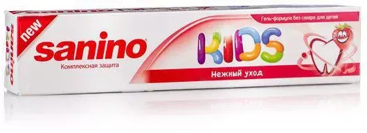 Зубная паста Санино Кидс (Sanino Kids), 50 мл