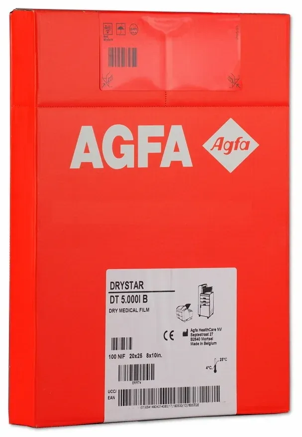 Рентгенівська плівка Agfa (Агфа) Drystar 20 х 25 см, 100 шт.