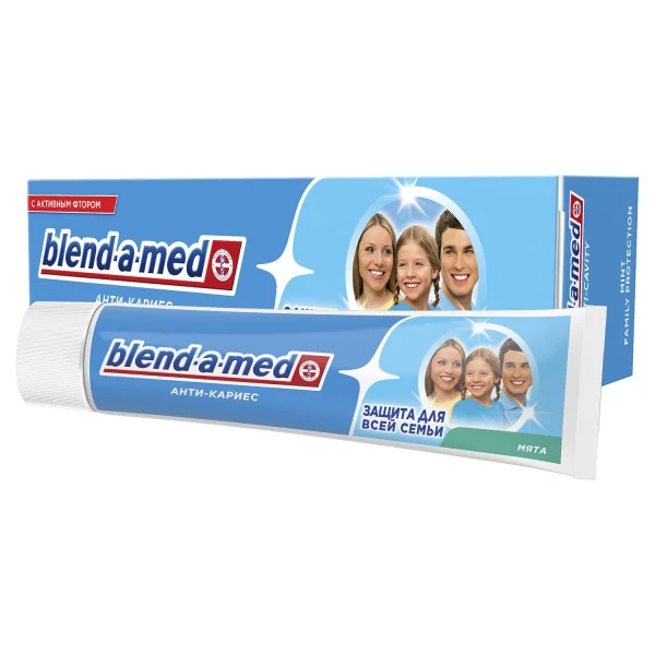 Зубная паста Blend-a-med анти-кариес мята, 50 мл