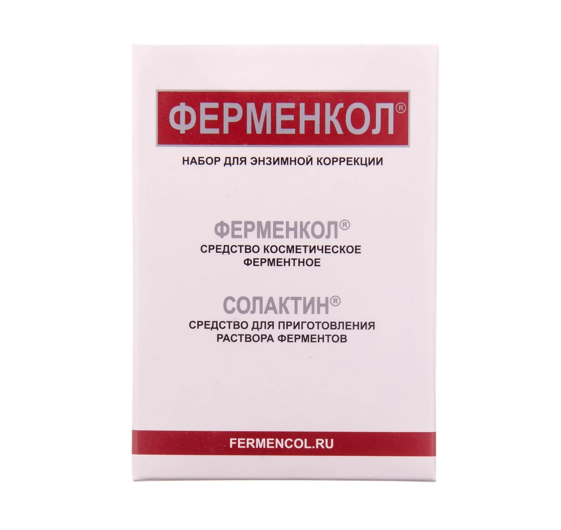 Ферменкол набір для електрофорезу, 4 мг/40 мл, 1 шт.
