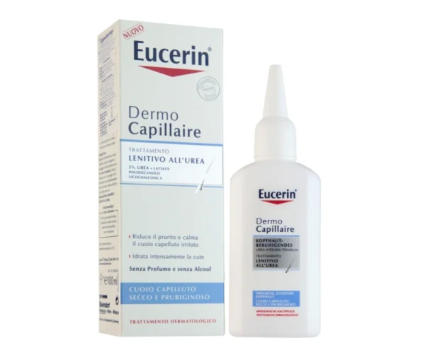 Концентрат заспокійливий Еуцерин (Eucerin) для сухої і схильної до подразнень шкіри голови (69658), 100 мл