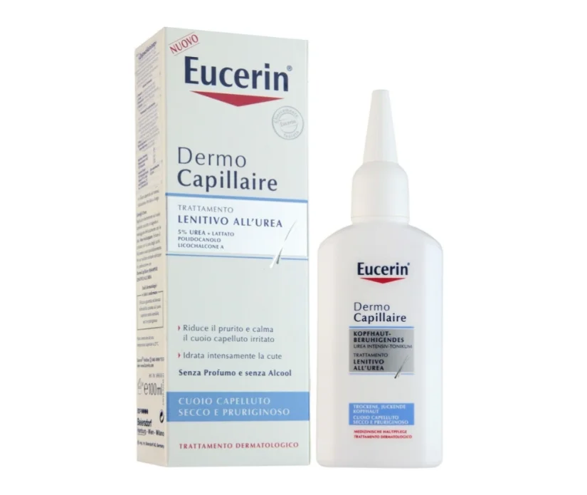 Концентрат заспокійливий Еуцерин (Eucerin) для сухої і схильної до подразнень шкіри голови, 100 мл
