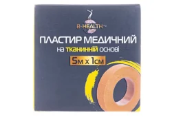 Пласт. B-health ткан. 5м*1см котушка