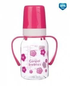 Пляшка Канпол бейбіс (Canpol babies) з ручкою, 120 мл (11/821)