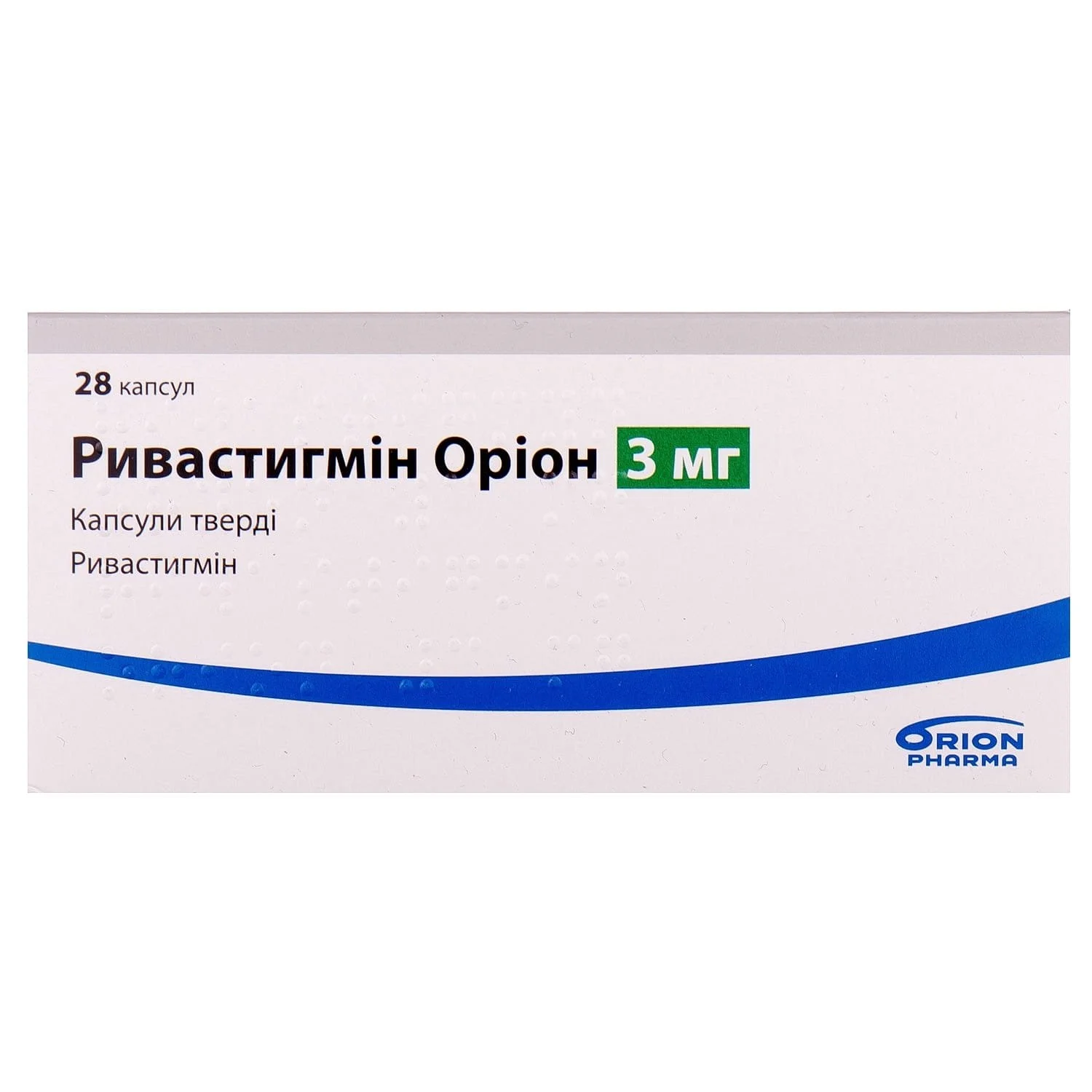Ривастигмин капсулы по 3 мг, 28 шт.: инструкция, цена, отзывы, аналоги.  Купить Ривастигмин капсулы по 3 мг, 28 шт. от Оріон, Фінляндія в Украине:  Киев, Харьков, Одесса | Подорожник