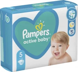 Підгузники Памперс Актив Бебі 5 (Pampers Active Baby) (11-16 кг), 42 шт.