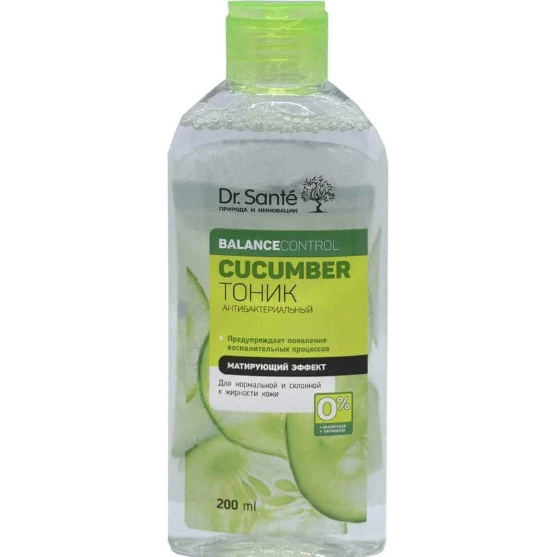 Тонік антибактеріальний Dr. Sante (Доктор Санте) Cucumber, 200 мл