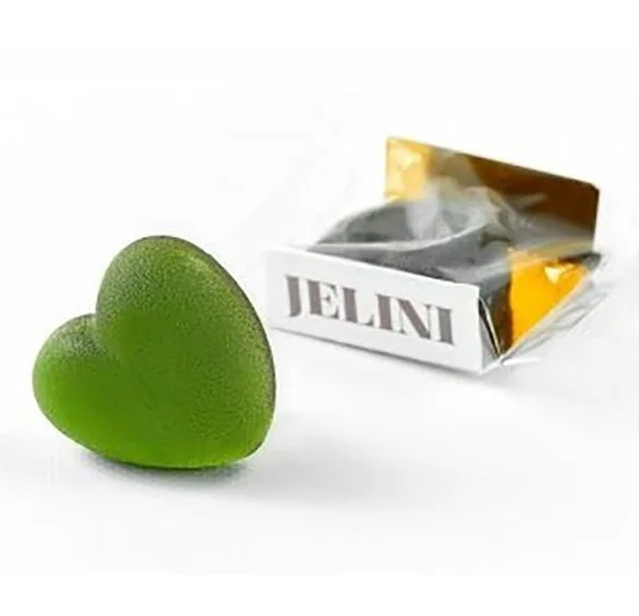 Мармелад Jelini (Джеліні) желейний зі смаком яблука, 1 шт.