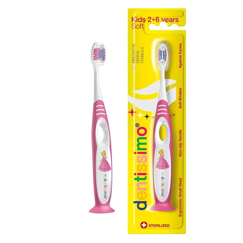 Зубна щітка Dentissimo (Дентіссімо) Кідс м’яка від 2 до 6 років, 1 шт.