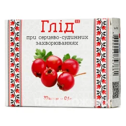 Глід капсули по 400 мг, 30 шт.