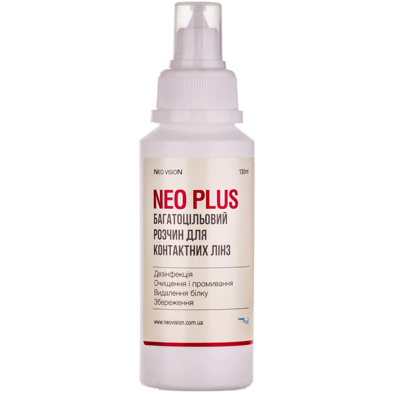 Neo Plus (Нео плюс) багатоцільовий розчин для контактних лінз, 130 мл
