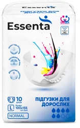 Підгузники для дорослих Essenta+ (Ессента+) Normal розмір L, 10 шт.