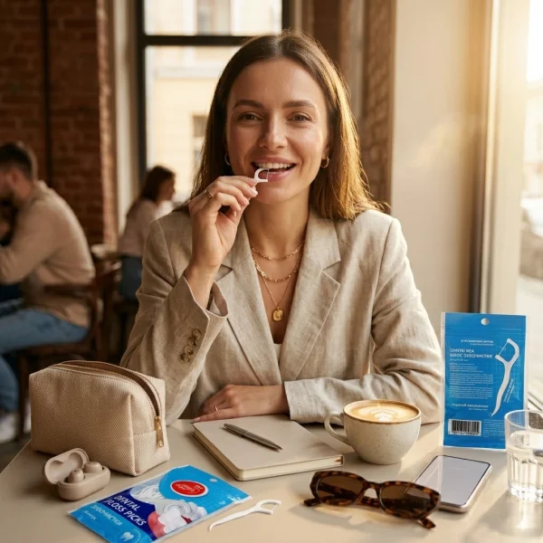 Флосс-зубочистки Simply Care (Симпли Кеа), 30 шт.: инструкция