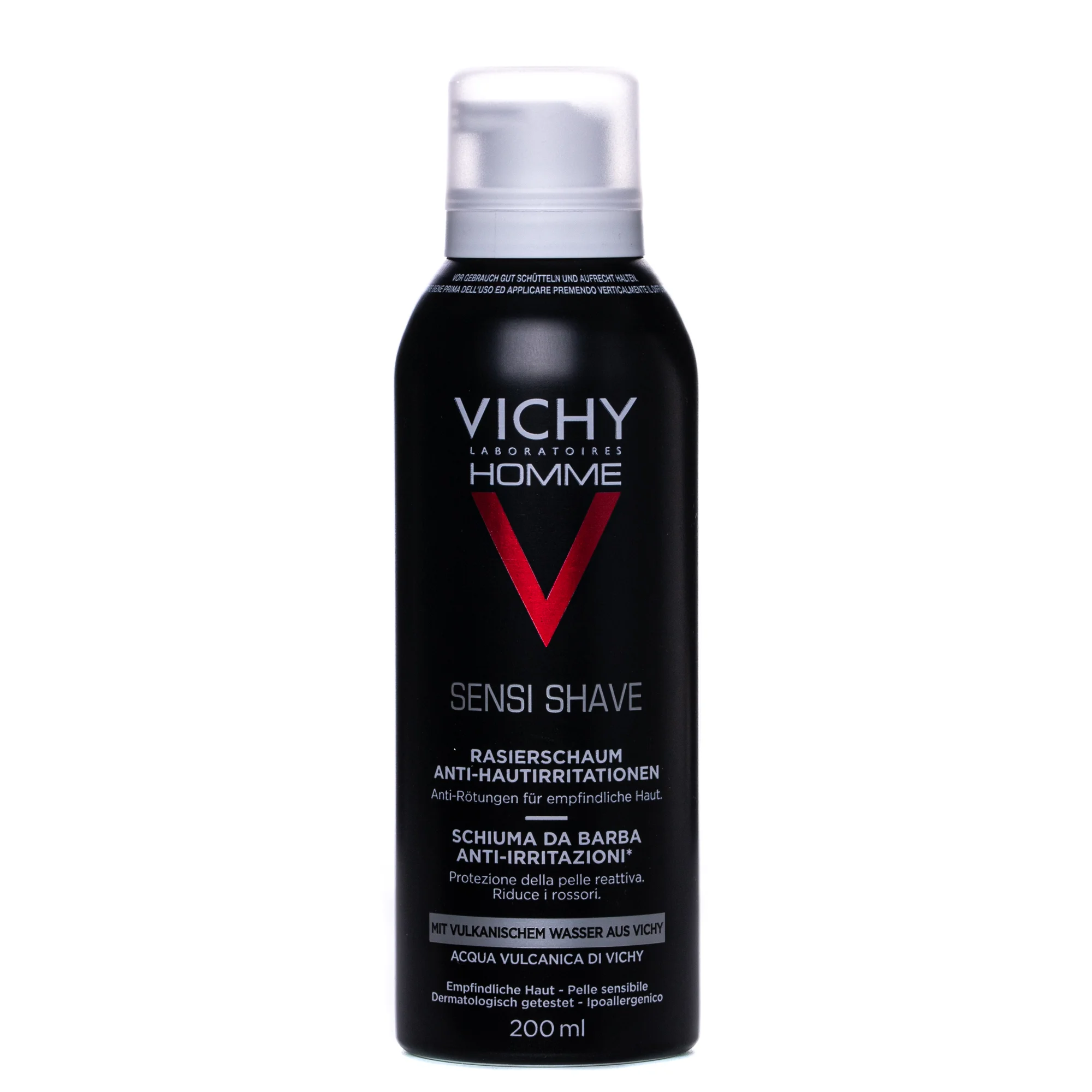 Піна для гоління Vichy (Віши) Homme для чутливої шкіри, 200 мл